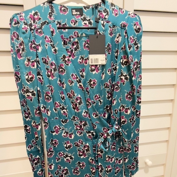 The Kooples Wrap Dress - new with tags size 6 - Picture 1 of 7